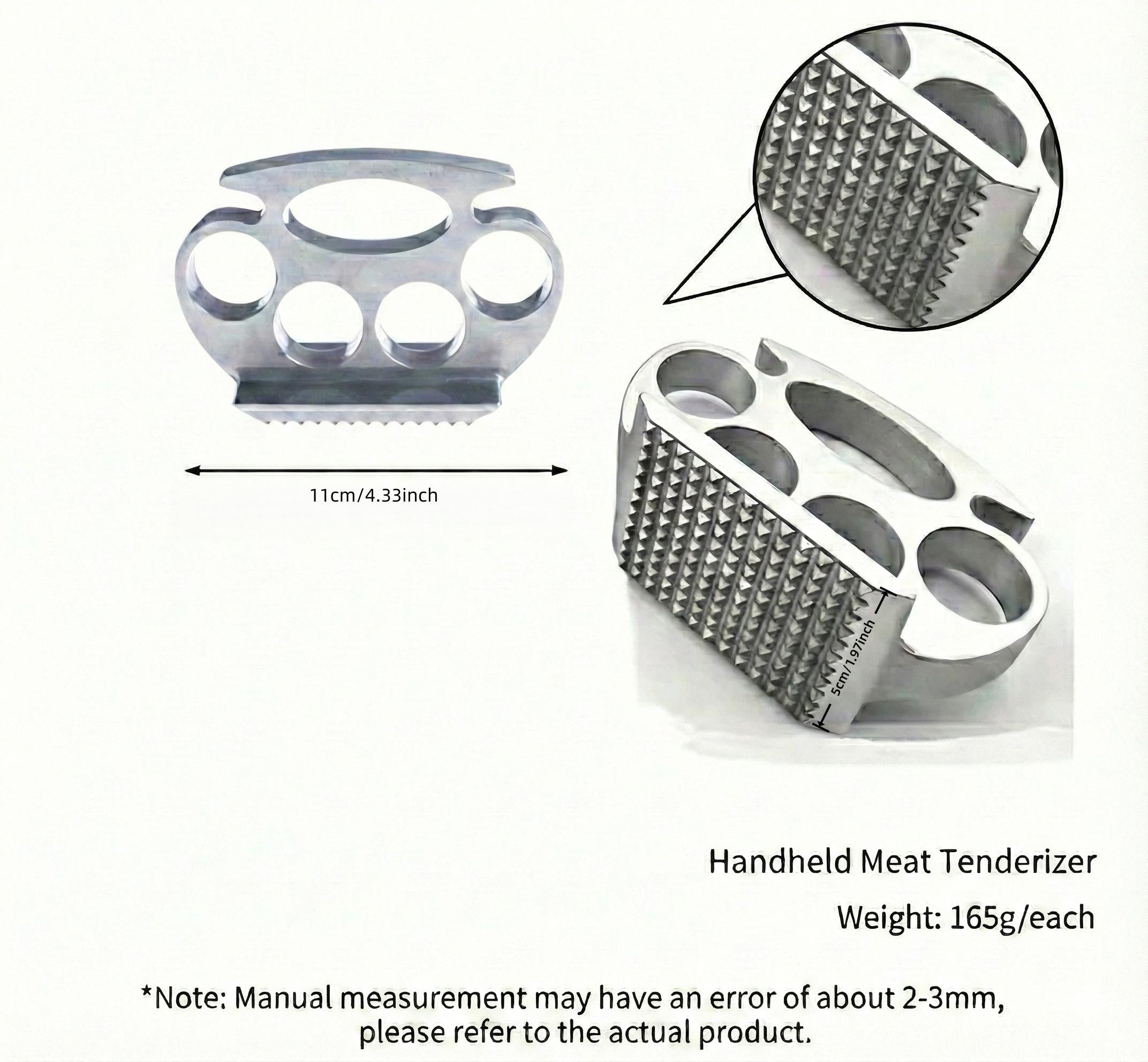 Ergonomic Meat Tenderizer